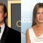 Jennifer Aniston and Brad Pitt